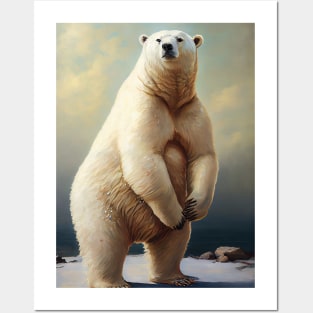 American Polar Bear Posters and Art